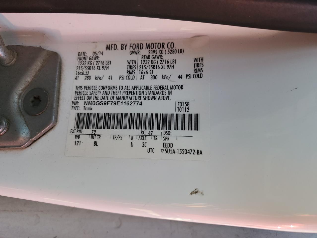 FORD TRANSIT CONNECT XLT