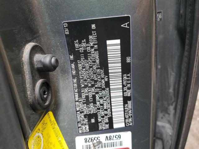 2013 TOYOTA SIENNA XLE - 5TDYK3DC5DS350956