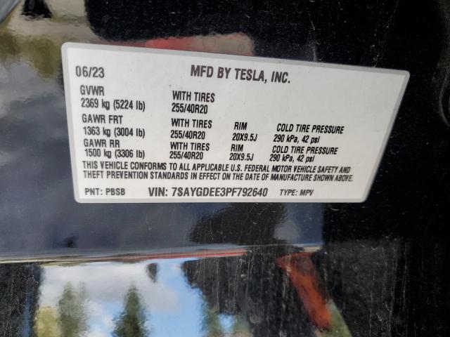 2023 TESLA MODEL Y #3317061023