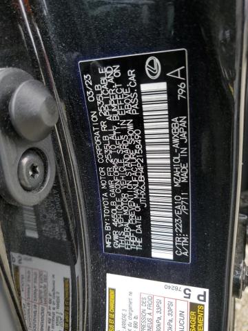 2023 LEXUS UX 250H BA JTHX6JBH4P2158490