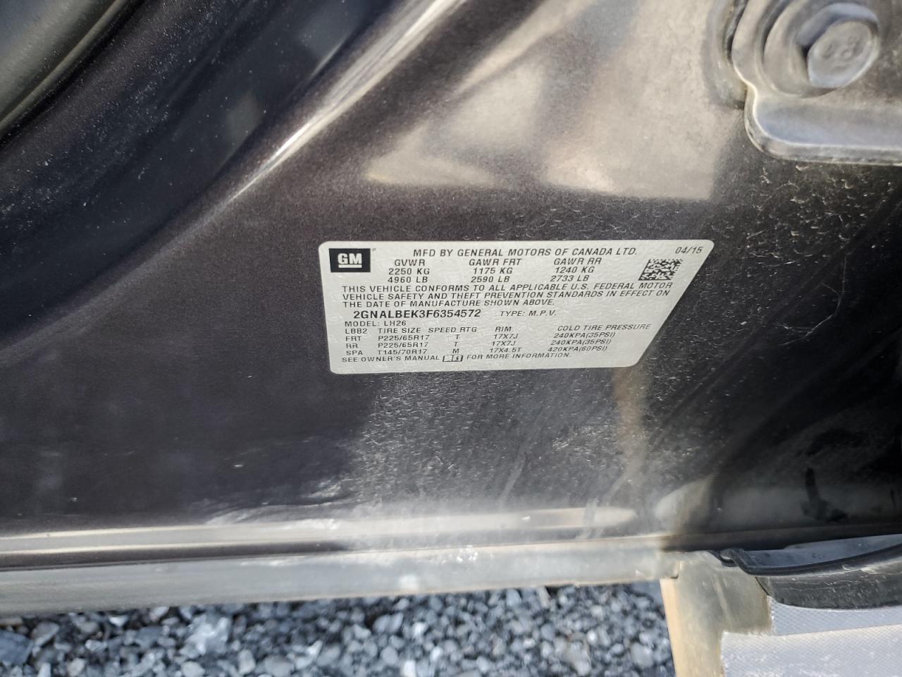 CHEVROLET EQUINOX LT