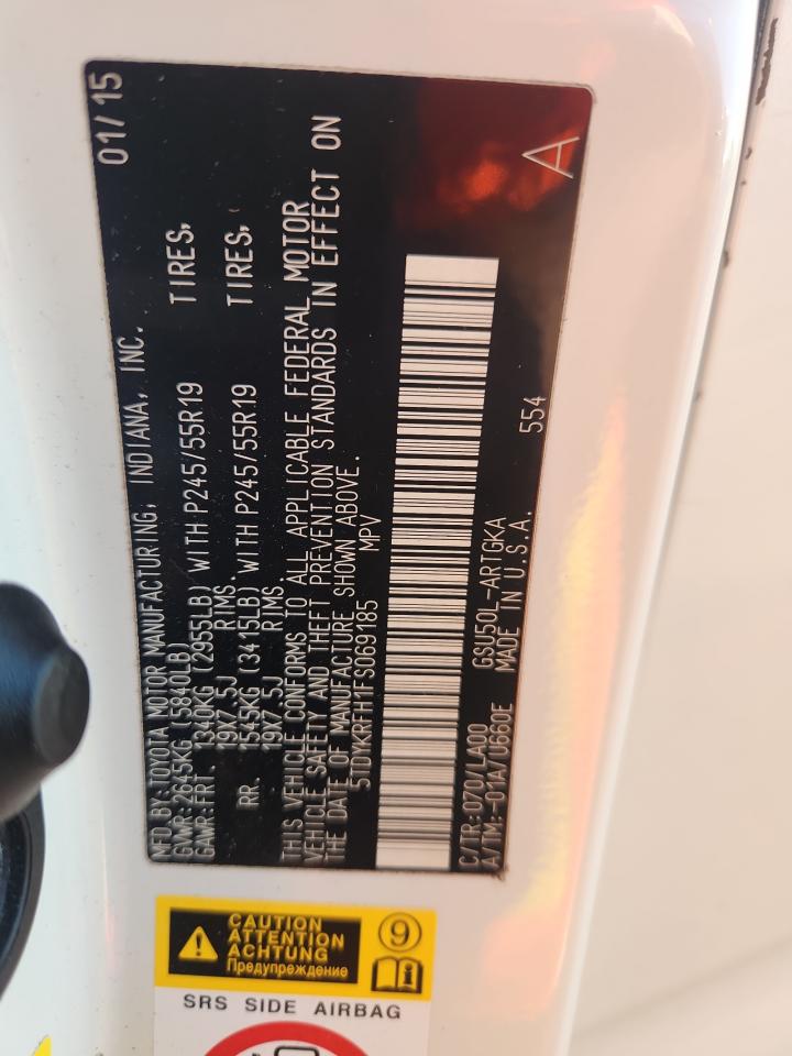 TOYOTA HIGHLANDER LIMITED