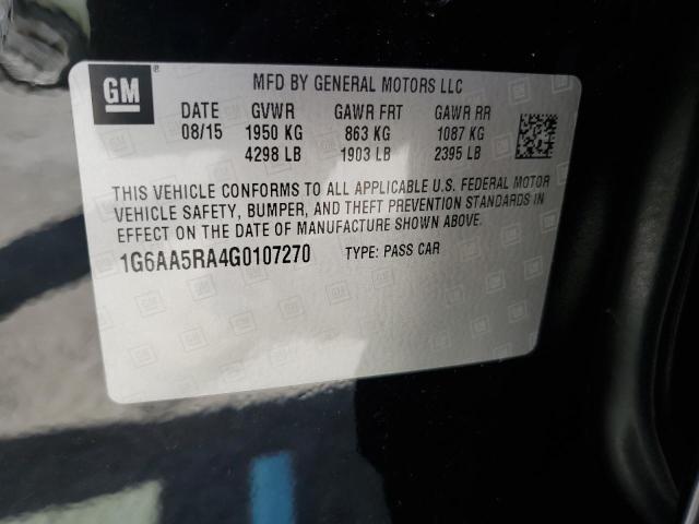 2016 CADILLAC ATS #3270767845