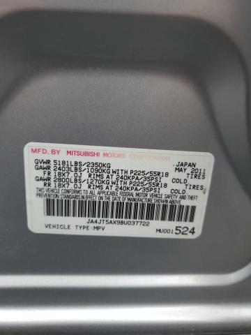 2011 MITSUBISHI OUTLANDER GT - JA4JT5AX9BU037722