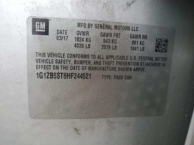 2017 CHEVROLET MALIBU LS #3304013640