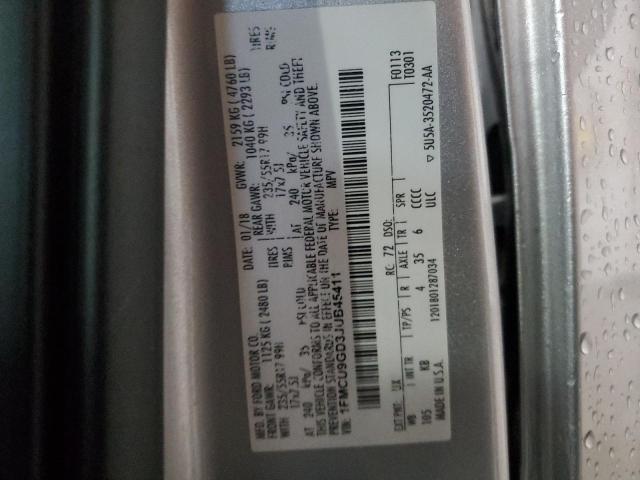 2018 FORD ESCAPE SE #3286567187