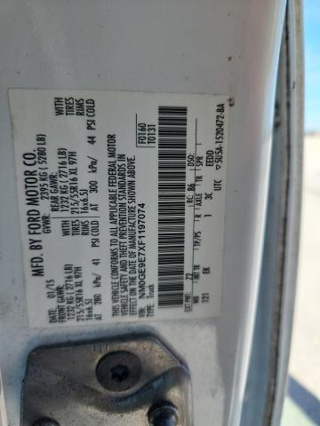 2015 FORD TRANSIT CO - NM0GE9E7XF1197074