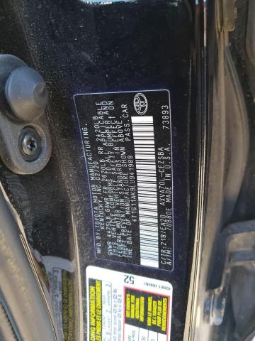 2020 TOYOTA CAMRY SE 4T1G11AK9LU941988