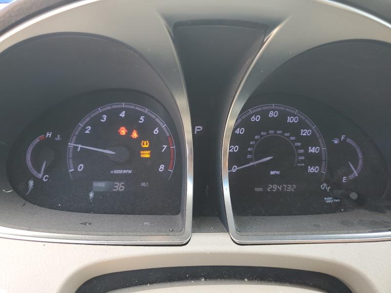 2012 TOYOTA AVALON BAS #3292617622