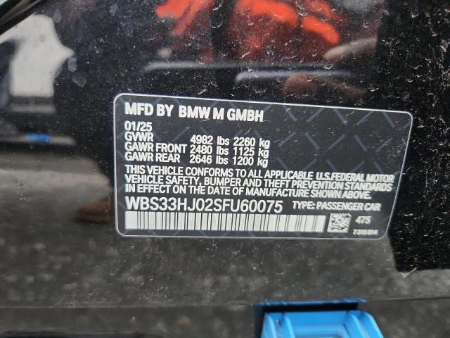 2025 BMW M3 COMPETI #3297167491