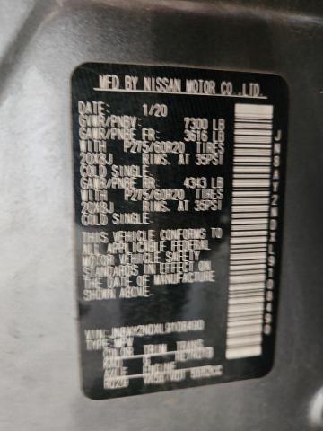 2020 NISSAN ARMADA SV #3290247302