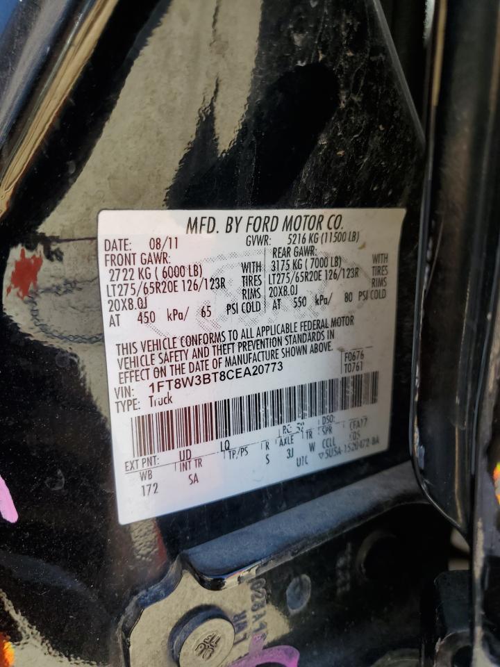 Lot #3305725741 2012 FORD F350 SUPER