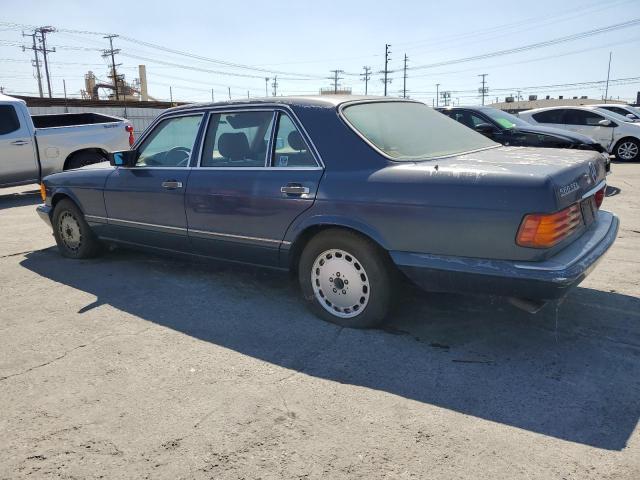 MERCEDES-BENZ 560 SEL 1991 blue  gas WDBCA39EXMA564781 photo #3
