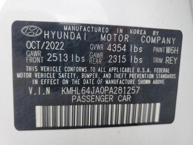 2023 HYUNDAI SONATA SEL #3287601012