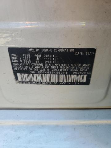 2017 SUBARU LEGACY 4S3BNAF68H3069248