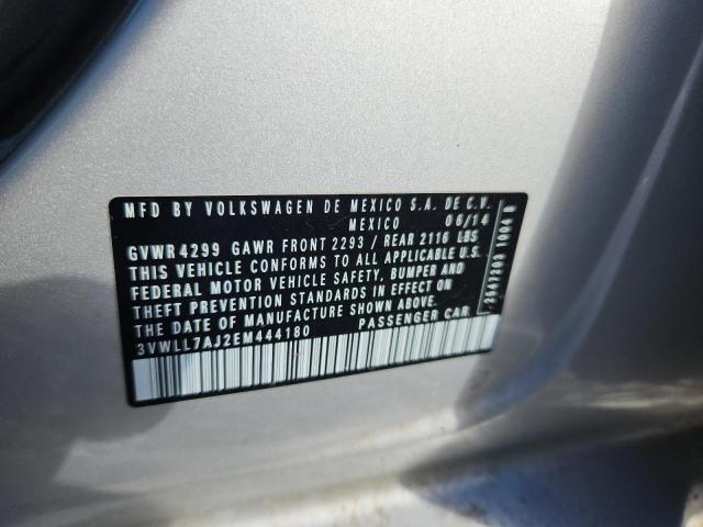 2014 VOLKSWAGEN JETTA TDI - 3VWLL7AJ2EM444180