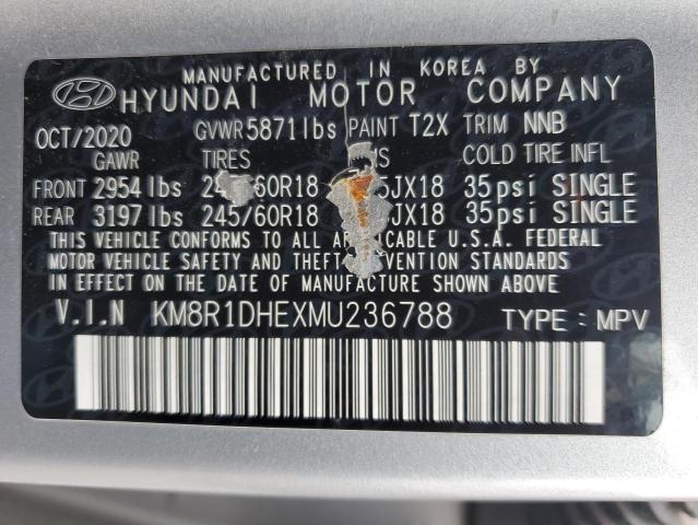 2021 HYUNDAI PALISADE S #3303962691