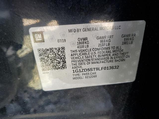 2020 CHEVROLET MALIBU 1G1ZD5ST9LF013632