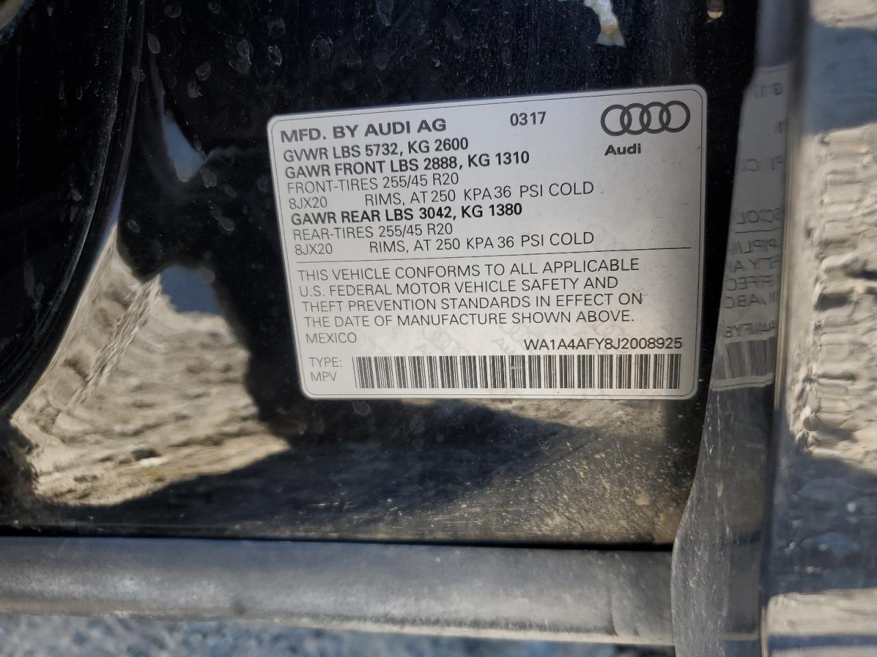 AUDI SQ5 PREMIUM PLUS