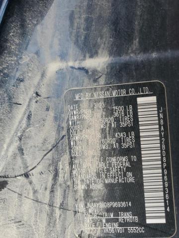 2023 NISSAN ARMADA SL JN8AY2BD8P9693614