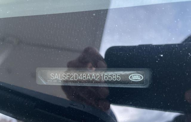 2010 LAND ROVER RANGE ROVE - SALSF2D48AA216585