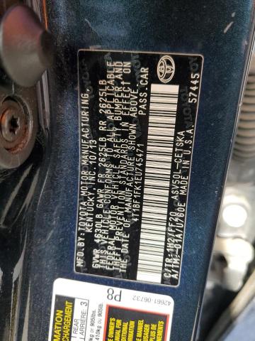 2014 TOYOTA CAMRY L - 4T1BF1FK1EU745471