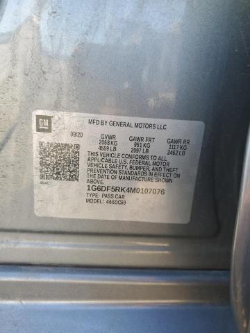 2021 CADILLAC CT4 PREMIU - 1G6DF5RK4M0107076