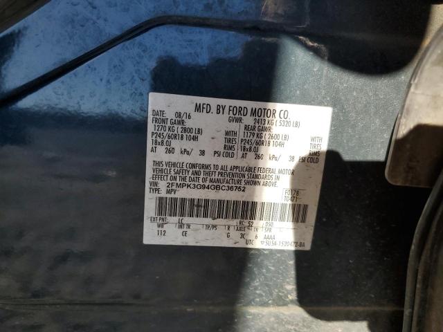 2016 FORD EDGE SE #3276359735