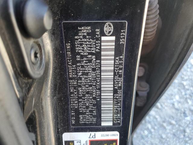 2014 TOYOTA CAMRY L - 4T1BF1FK4EU367078