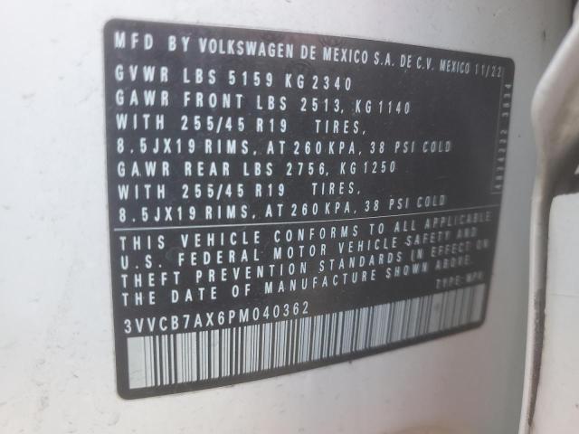 2023 VOLKSWAGEN TIGUAN SE #3301782335