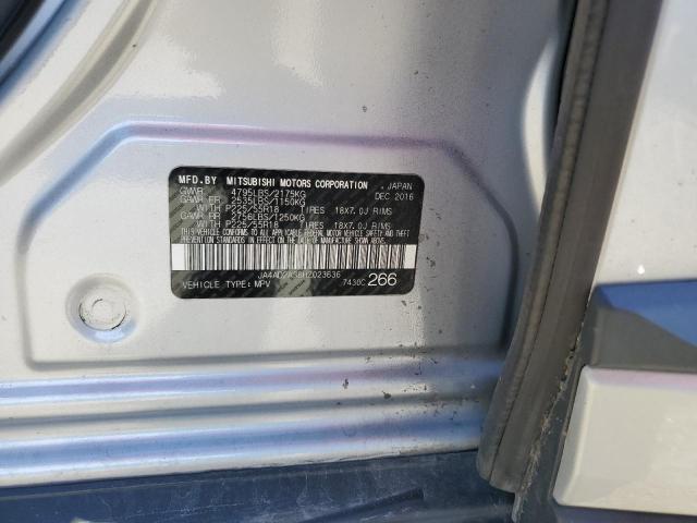 2017 MITSUBISHI OUTLANDER - JA4AD2A36HZ023636