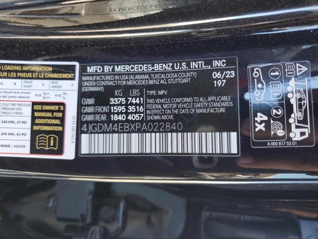 2023 MERCEDES-BENZ EQS SUV 58 4JGDM4EBXPA022840