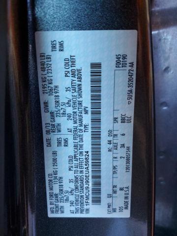 2014 FORD ESCAPE TITANIUM - 1FMCU9J90EUA59824