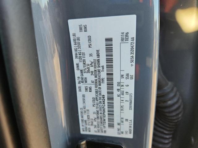 2019 FORD F150 SUPER - 1FTEW1EP6KFC44249