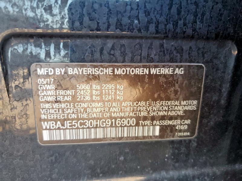 2017 BMW 540 I #3290405818