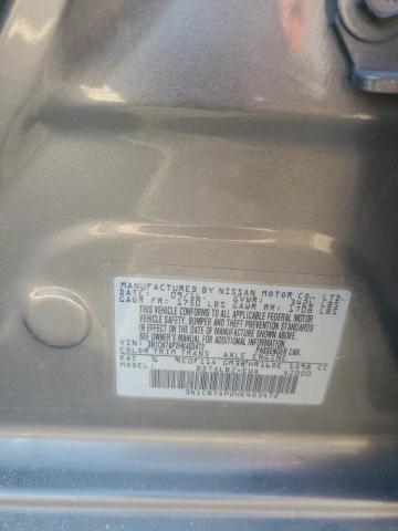 2017 NISSAN VERSA - 3N1CN7AP2HK403472