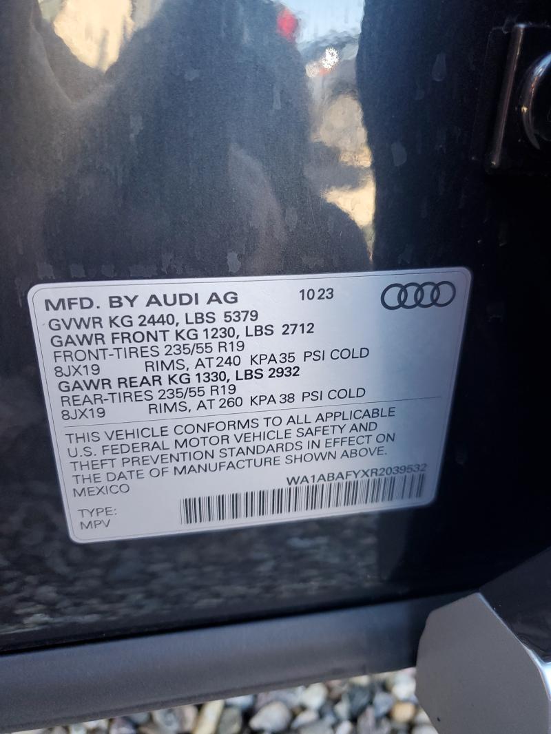 2024 AUDI Q5 PREMIUM #3308599502