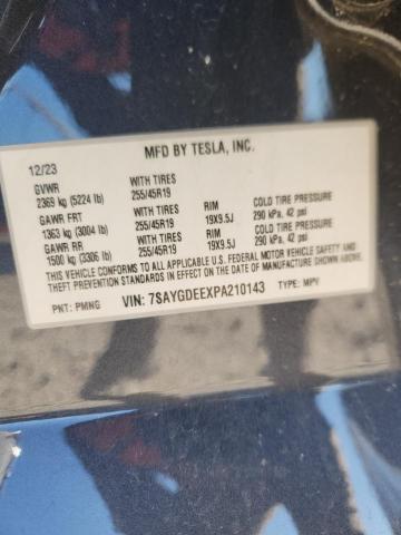 2023 TESLA MODEL Y - 7SAYGDEEXPA210143
