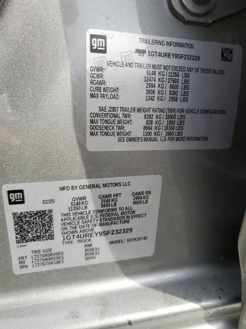2025 GMC SIERRA K25 1GT4UREY9SF232329