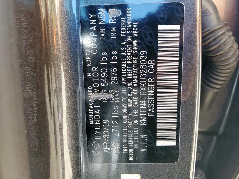 2019 GENESIS G80 BASE #3298150262