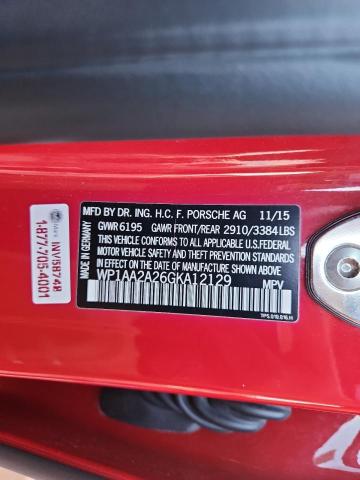 2016 PORSCHE CAYENNE #3298311129