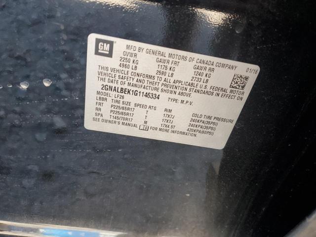 2016 CHEVROLET EQUINOX LS - 2GNALBEK1G1146334