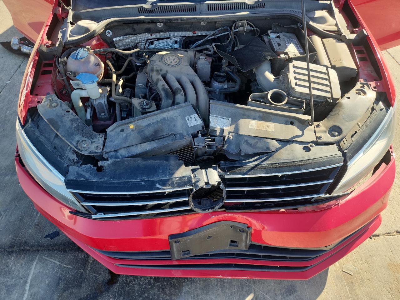 Lot #3317850918 2015 VOLKSWAGEN JETTA BASE