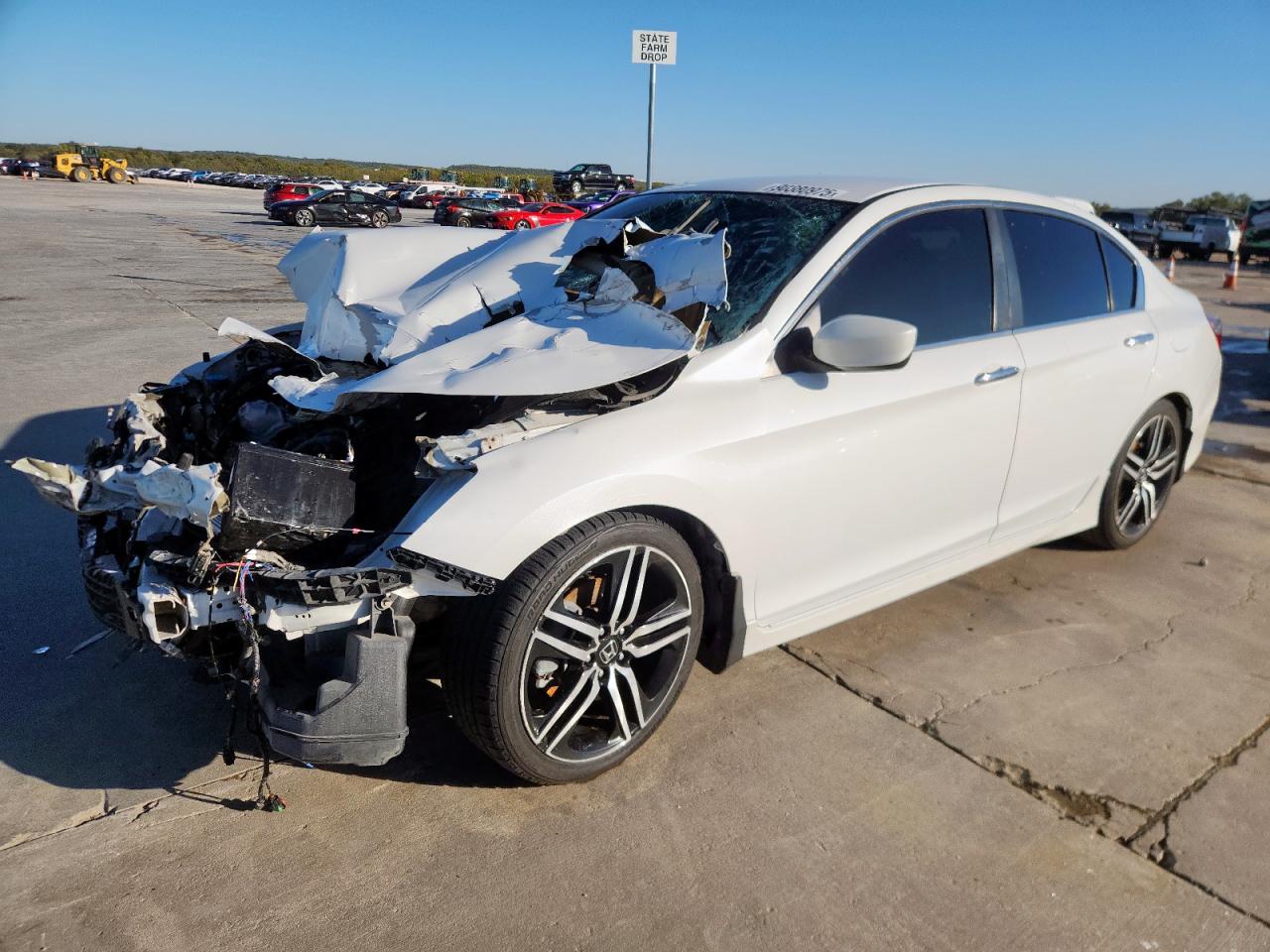 Lot #3281539416 2016 HONDA ACCORD SPO