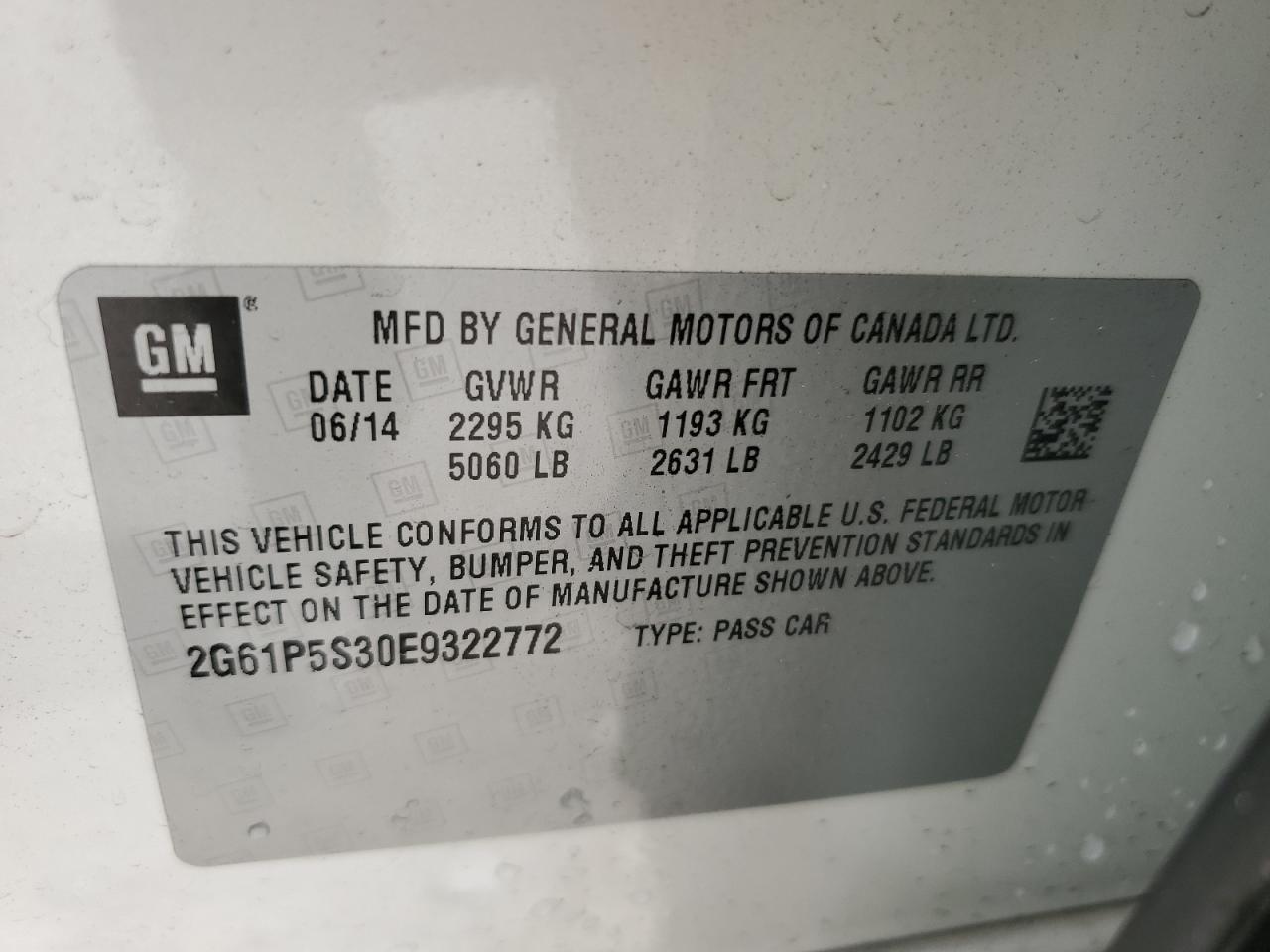 CADILLAC XTS PREMIUM COLLECTION