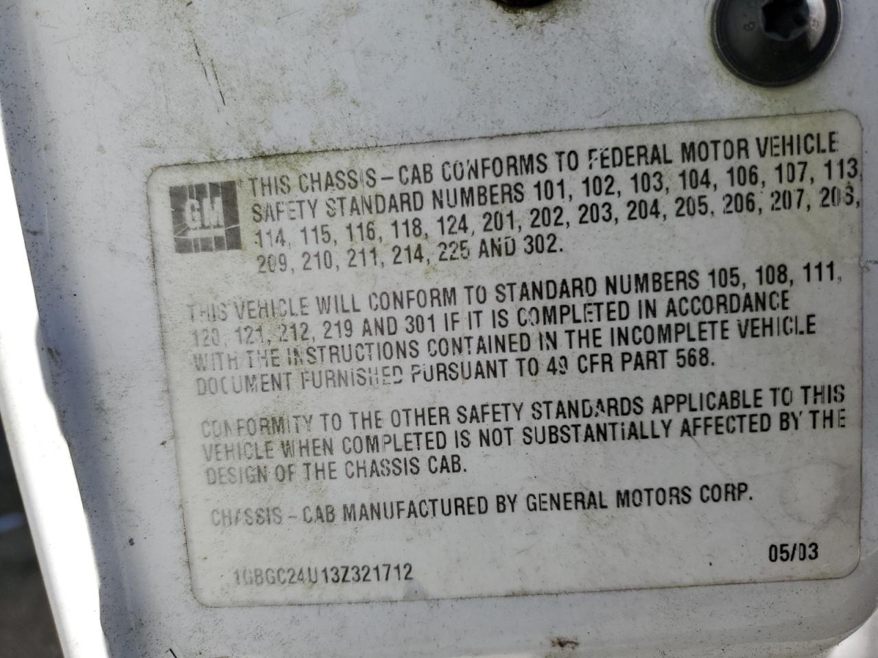 Lot #3263862674 2003 CHEVROLET SILVERADO