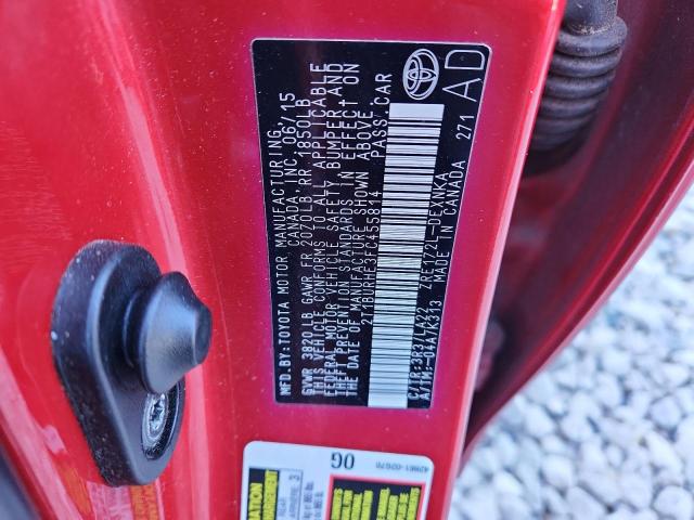 2015 TOYOTA COROLLA L - 2T1BURHE3FC455814