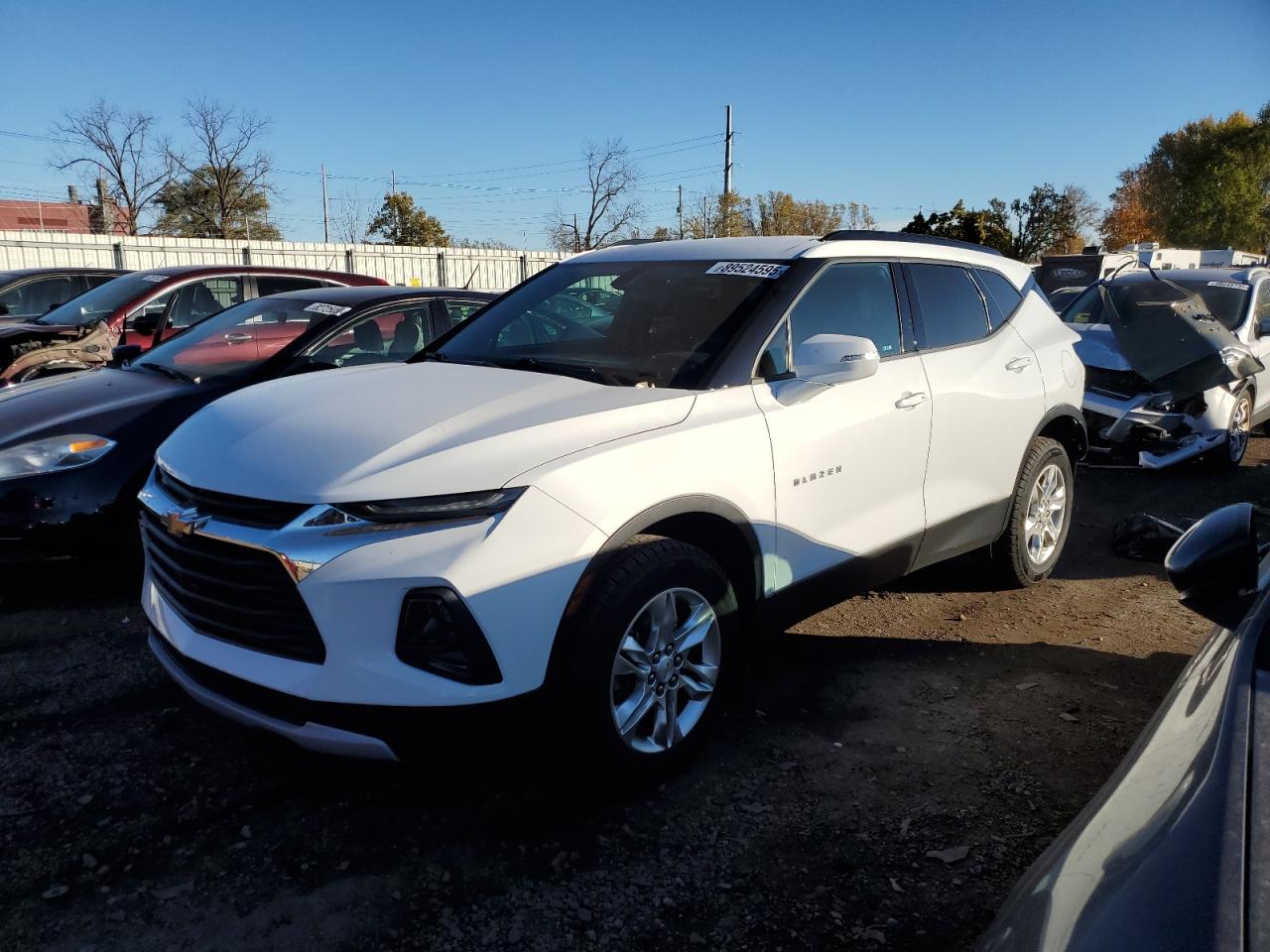 Lot #3315660778 2019 CHEVROLET BLAZER 1LT