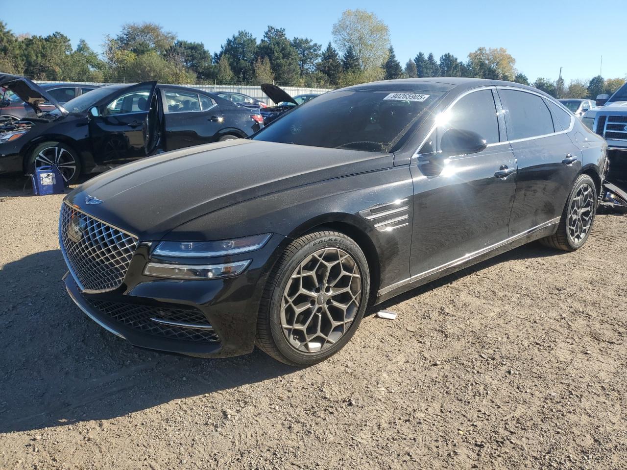 Lot #3287776103 2021 GENESIS G80 BASE