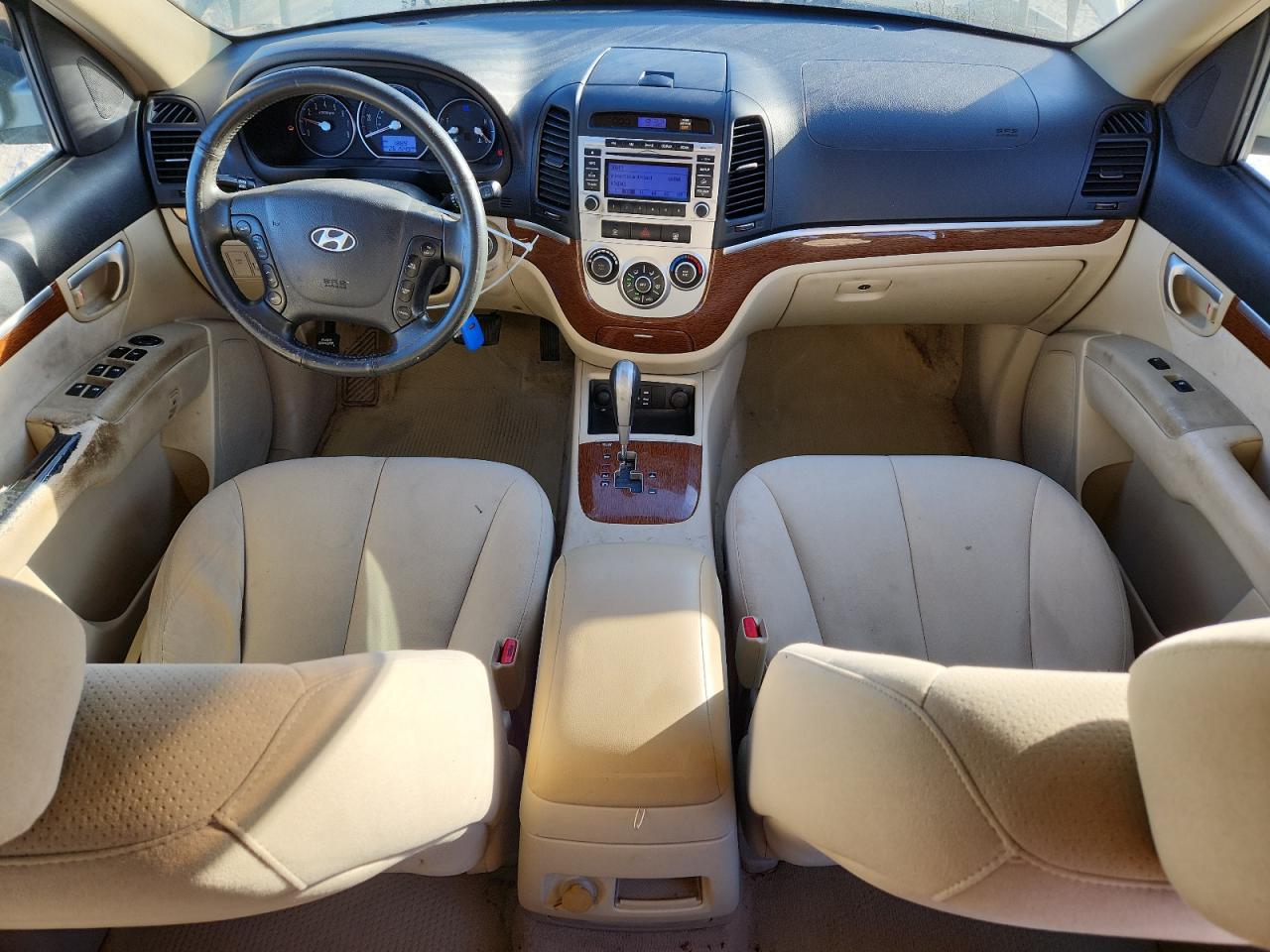 Lot #3302706015 2009 HYUNDAI SANTA FE S